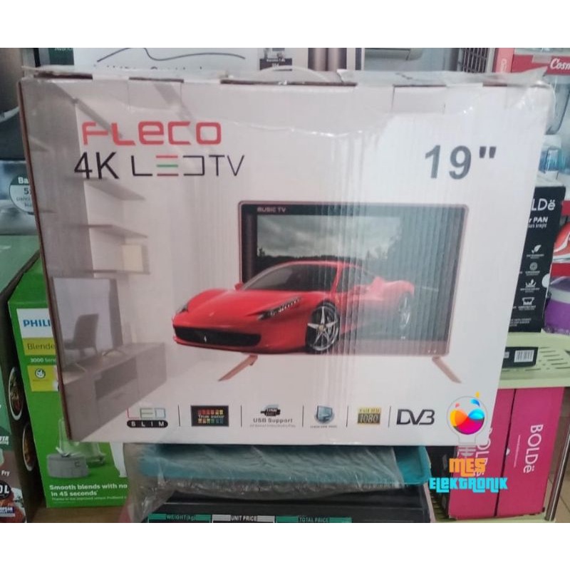 TV LED Fleco 19&quot; Slim Murah