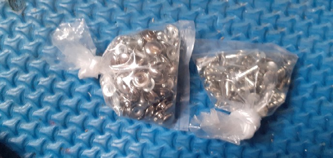 Keling Centang Penyet Isi 100 Set | Keling Pipih Serbaguna | Keling Nikel | Bukan Keling Belah | Cod