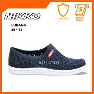  cod NOAH Sepatu  NIKKO  Terbaru 38 42 Sepatu  Karet  