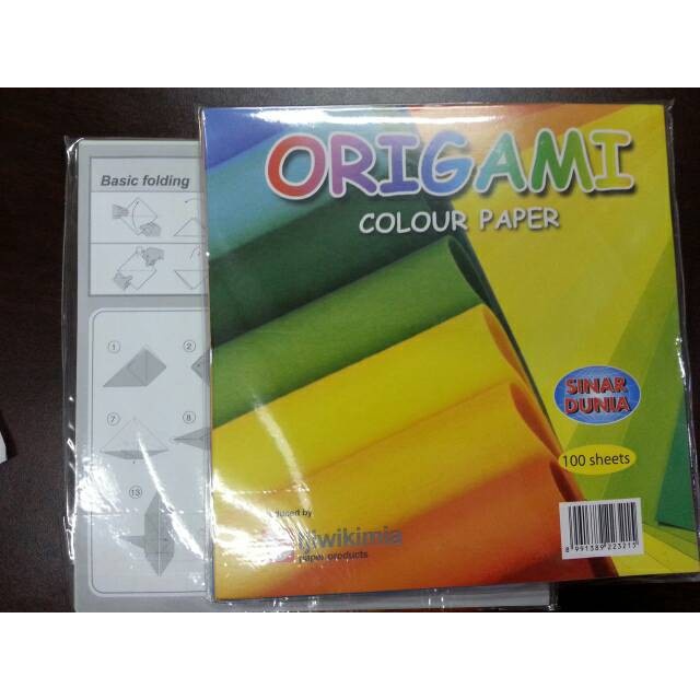 

Senikertas- Kertas Origami Lipat / Paper Craft 16X16 Cm Sidu -Kertas-Seni.