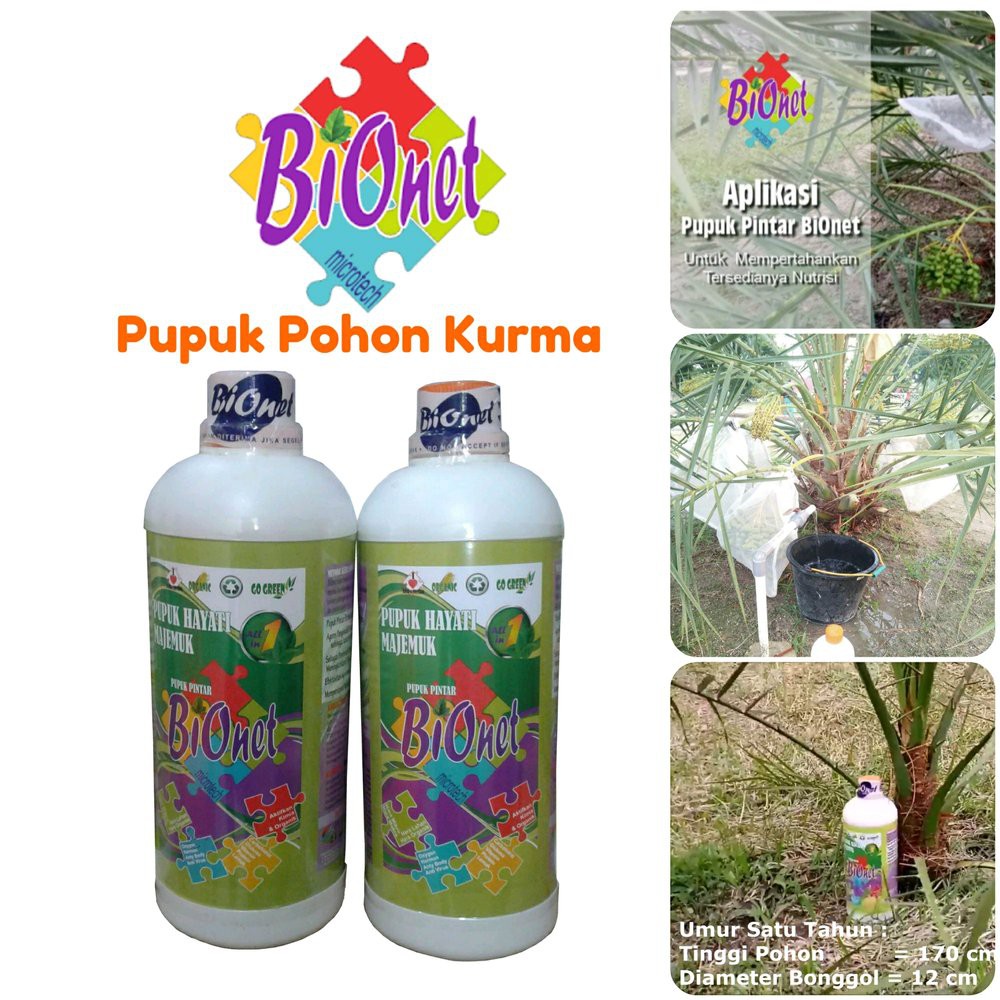 Jual Pupuk Kurma - Pupuk Pintar Bionet 1000 ml terbaik