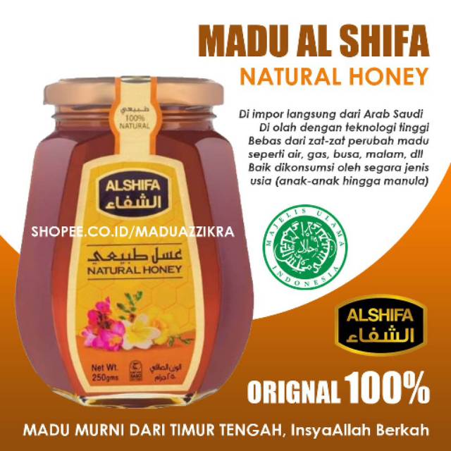 

Madu Al shifa 250 grms