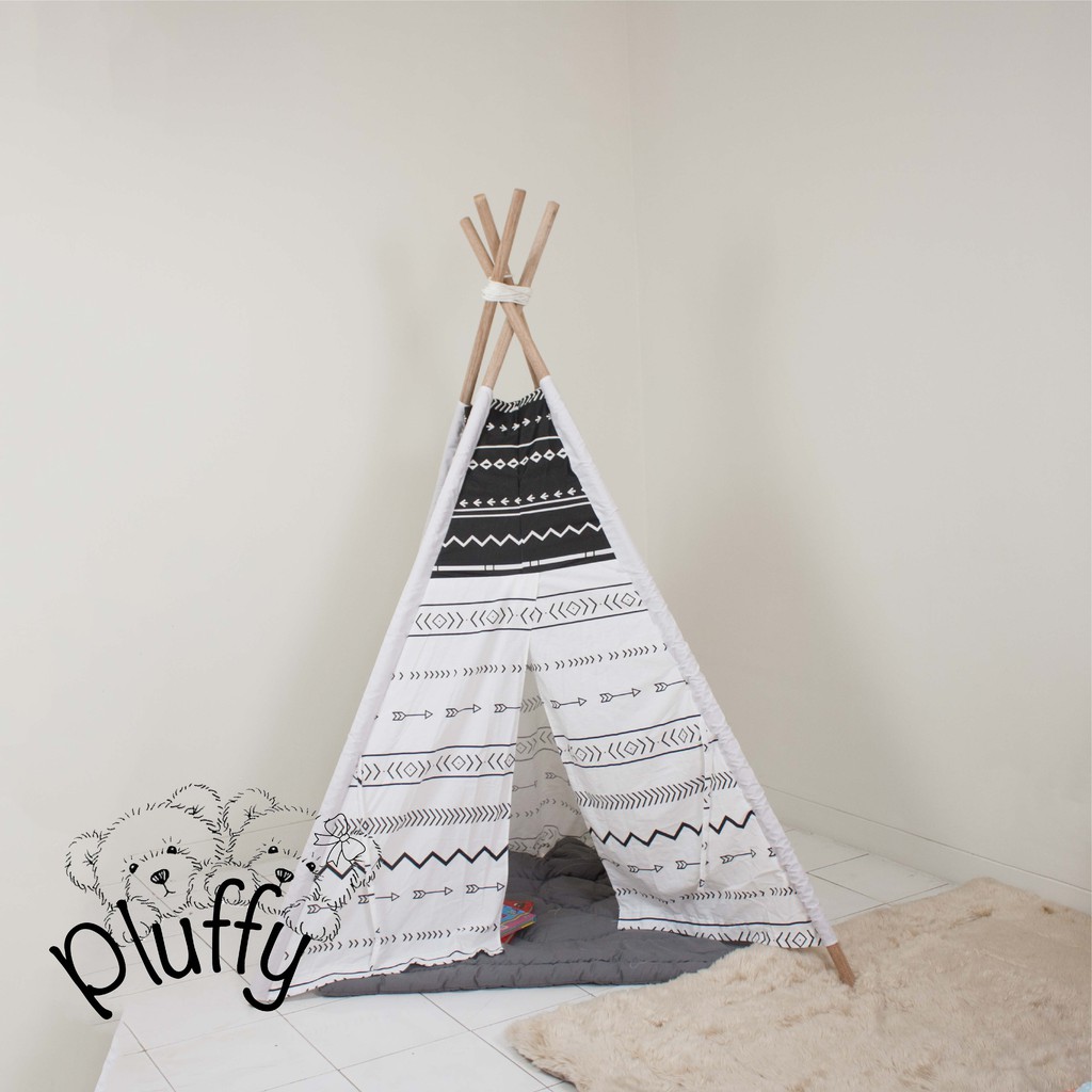 Pluffy - Teepee Tent ( tanpa alas )
