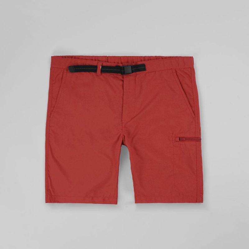 Celana Pendek Uniqlo Mens Utility Short Pants Orange