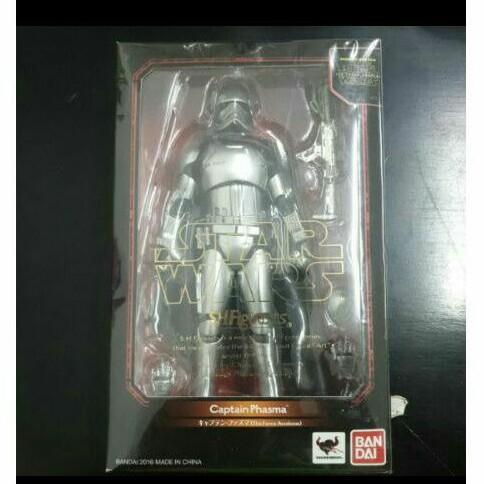 SHF Figuarts Star Wars Captain Phasma Bandai Original Baru MISB Segelan