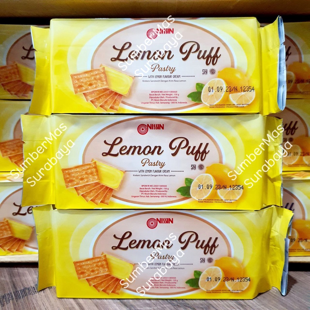 

Nissin Lemon Puff Pastry 150 gram