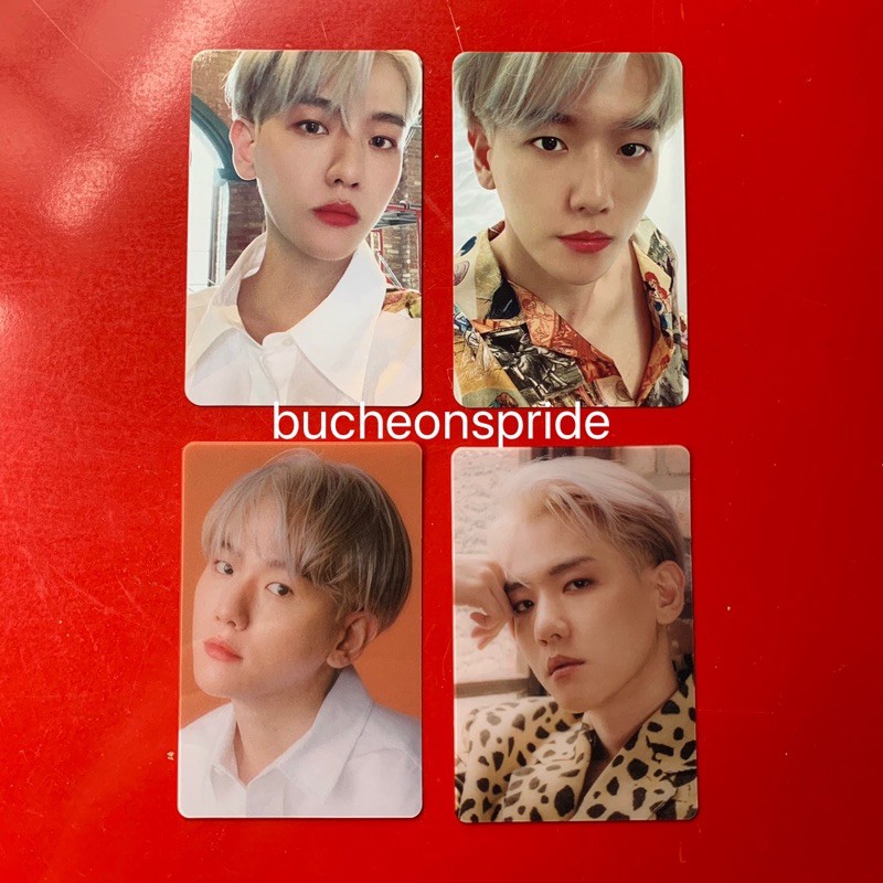 EXO Baekhyun Solo Japanese Japan Album Get You Alone Photocard Benefit Drown Stars Addicted Official