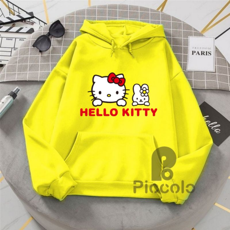 HOODIE/SWEATER ANAK KARAKTER HELLO KITTY UNTUK USIA 4-10 TAHUN Bahan Premium