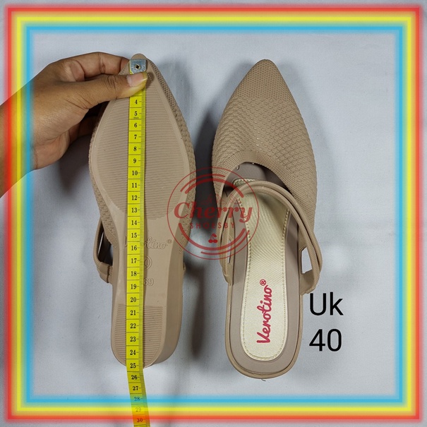 A669-3 Sepatu Sandal Wedges Jelly Wanita Verotino Sepatu Sandal Selop Cewek Glanzton