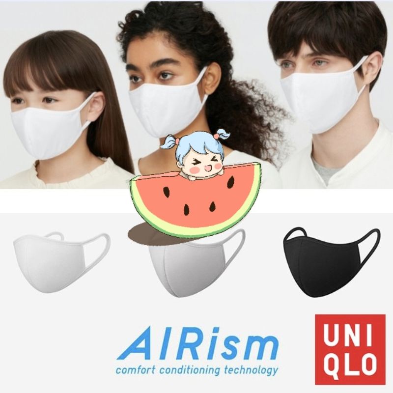 Masker kain AIRism-Uniqlo