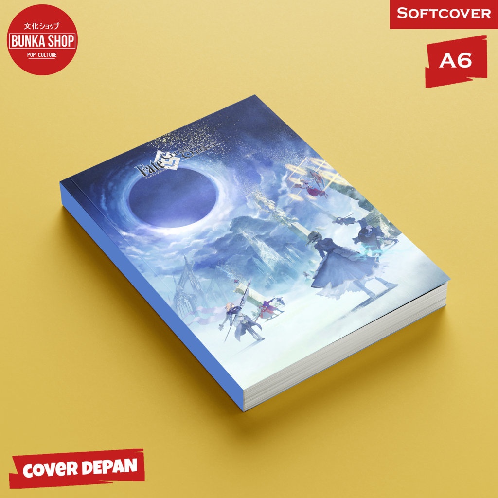 

Pocket Note Anime Fate Grand Order 2 Softcover A6 Buku Tulis Catatan Notes Agenda Planner Jurnal