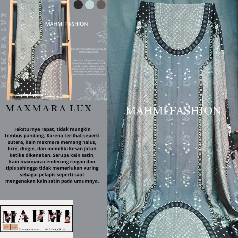 KAIN MAXMARA LUX MOTIF GIANTI TERBARU
