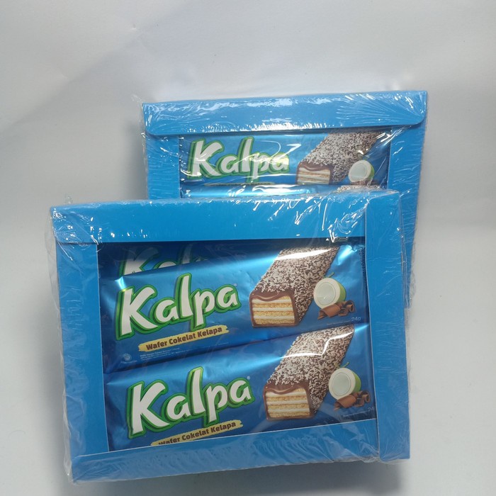 

KALPA WAFER COKLAT KELAPA 1 PAK BOX DUS 12 ×28 GR