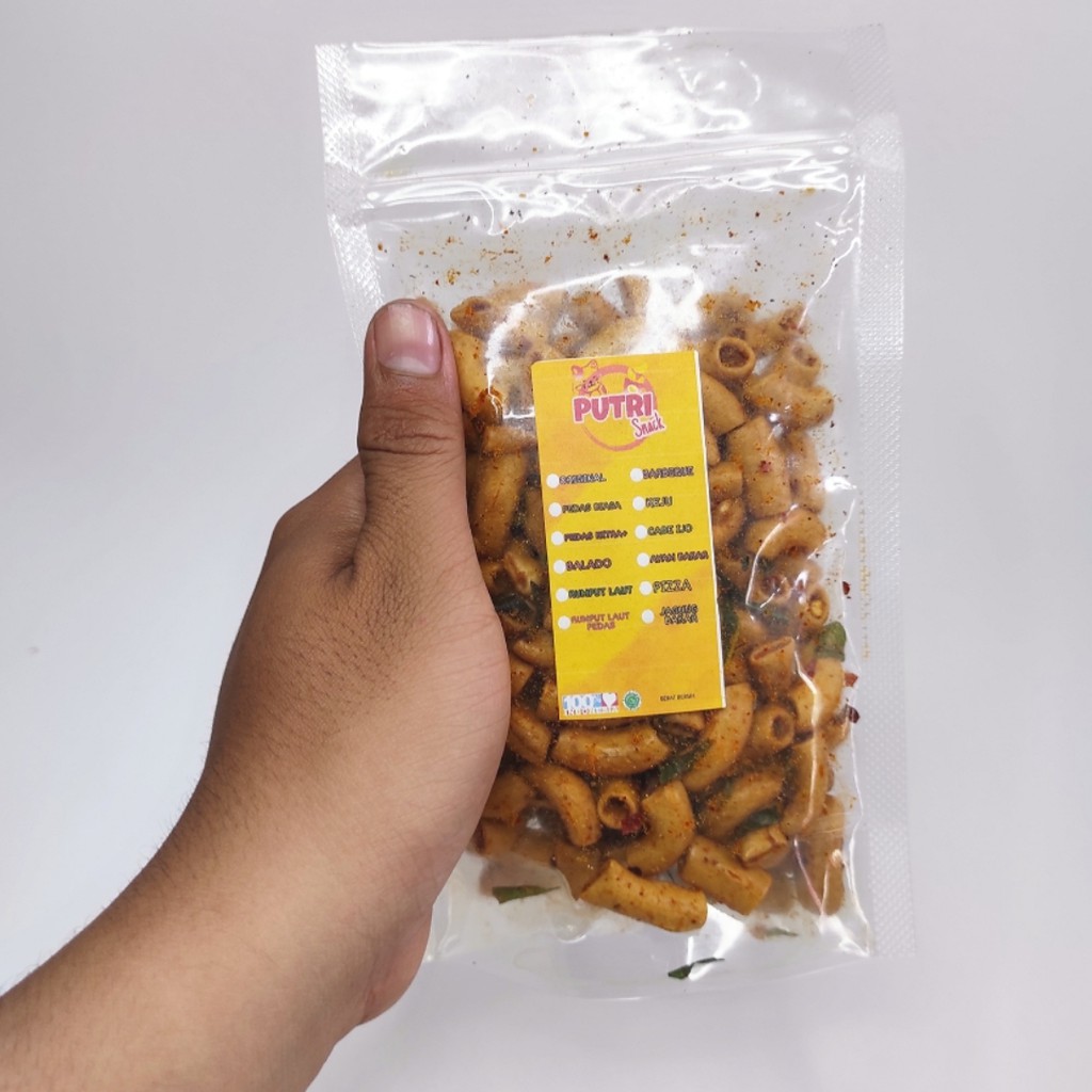 Makaroni Bantet Seblak 100gr Extra Daun Jeruk