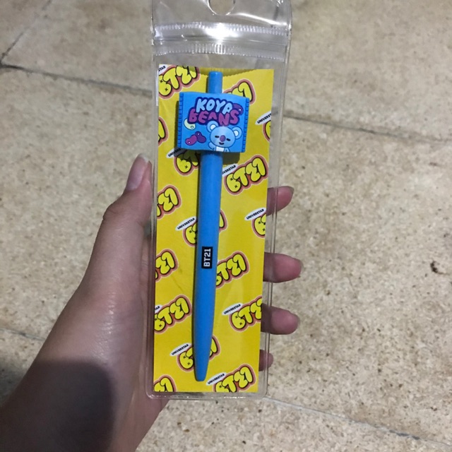 Official BT21 Pen Gel Pulpen KOYA