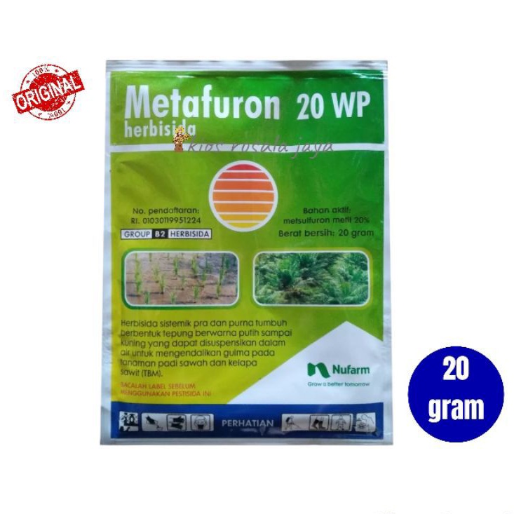Herbisida Metafuron 20 WP Herbisida Sistemik Pra dan Purna tumbuh