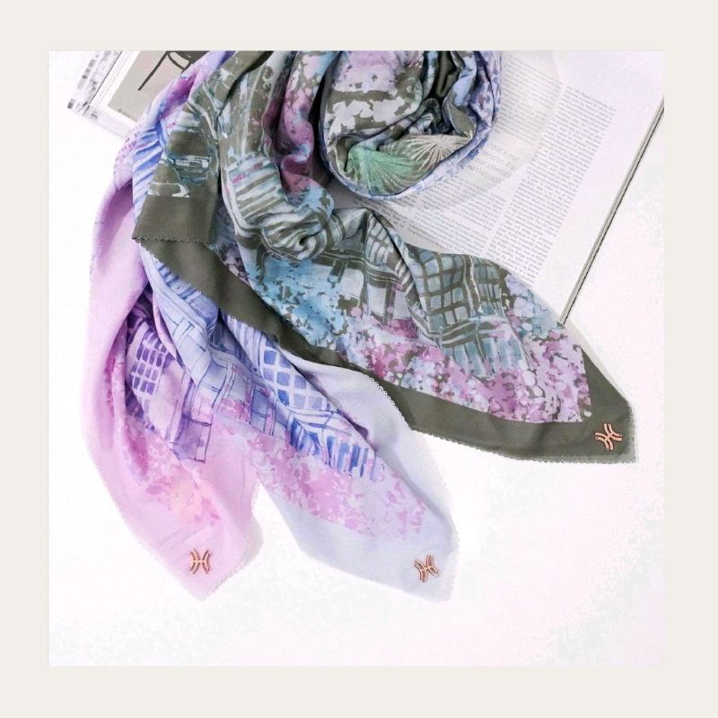 Hidahasan Betawi Series Scarf hijab segiempat