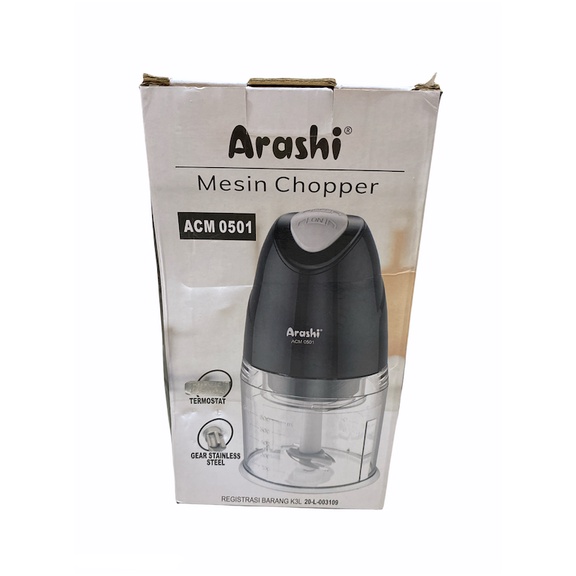 Arashi Food Chopper Blender Multi Fungsi ACM 0501 0.5 Liter