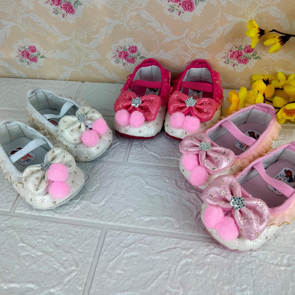 [TAMAN SEPATUKU] SEPATU TRENDY MURAH PREWALKER ANAK PEREMPUAN 0-12 BULAN FPX15