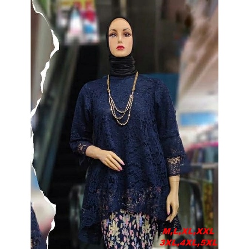 ATASAN KEBAYA RINJANI REAL PICK_ KEBAYA RINJANI/KEBAYA BROKAT/KEBAYA MODERN/BAJU WANITA/KEBAYA WANIT