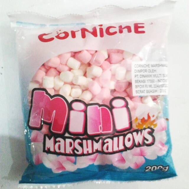 

marshmallow kecil corniche 200 gram