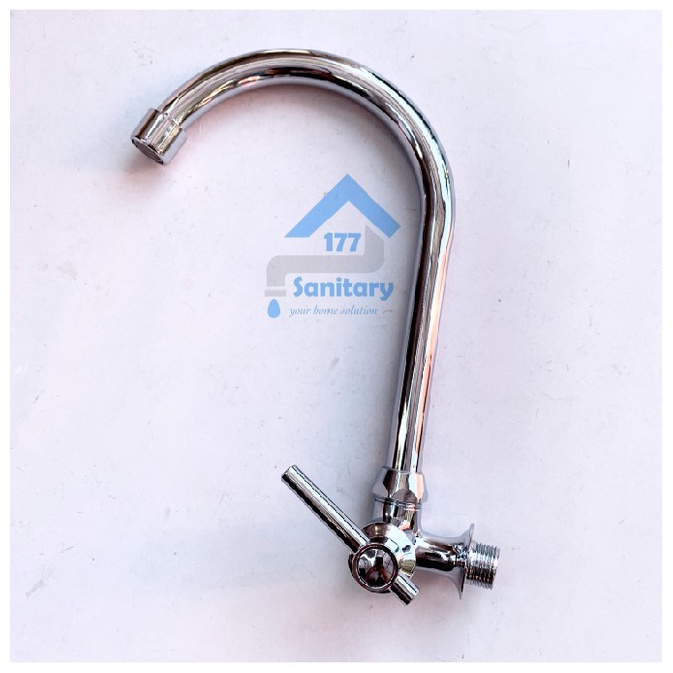 Kran ANGSA pipa Murah -kran air bak cuci piring sink mumer sink dapur tembok kitchen faucet stainless