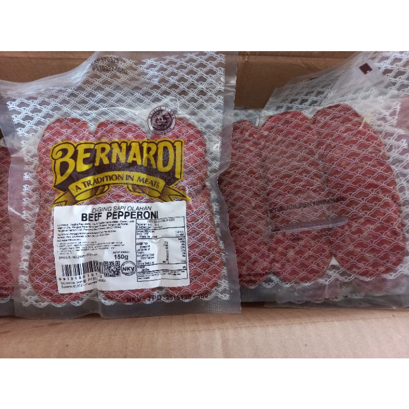 

Bernardi beef pepperoni 150gr