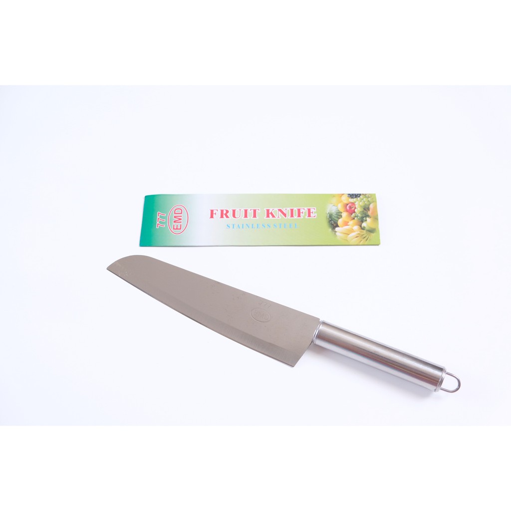 Pisau Dapur Stainless Besar Inch Chef Knife Gagang  Dapur Kitchen Serbaguna Tajem Sharp