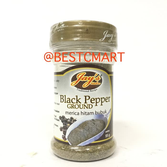 

BIG SALE JAY'S BLACK PEPPER GROUND (MERICA HITAM BUBUK) !!!!!