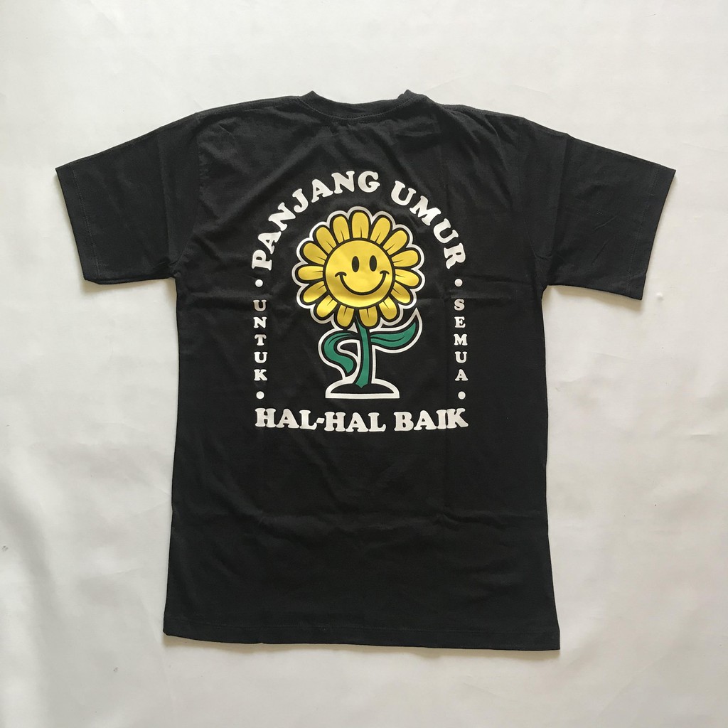 Tshirttokoh - Kaos Bunga Matahari - Bunga Tersenyum