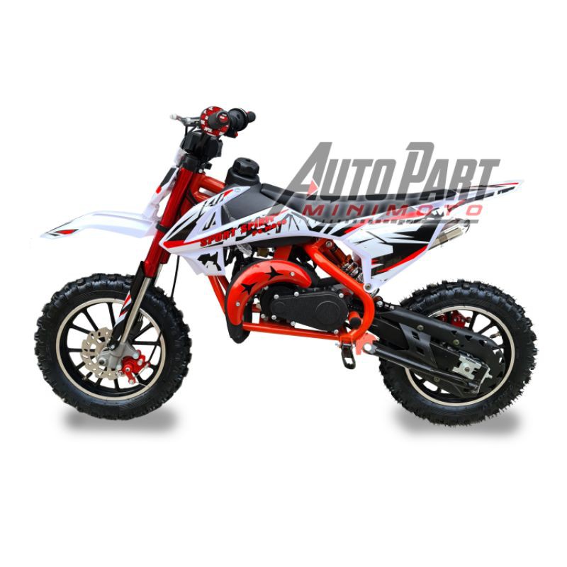 Motor Mini Trail Sport Spirit - PC46 - New SK 50cc Automatic 2Tak Pullstart