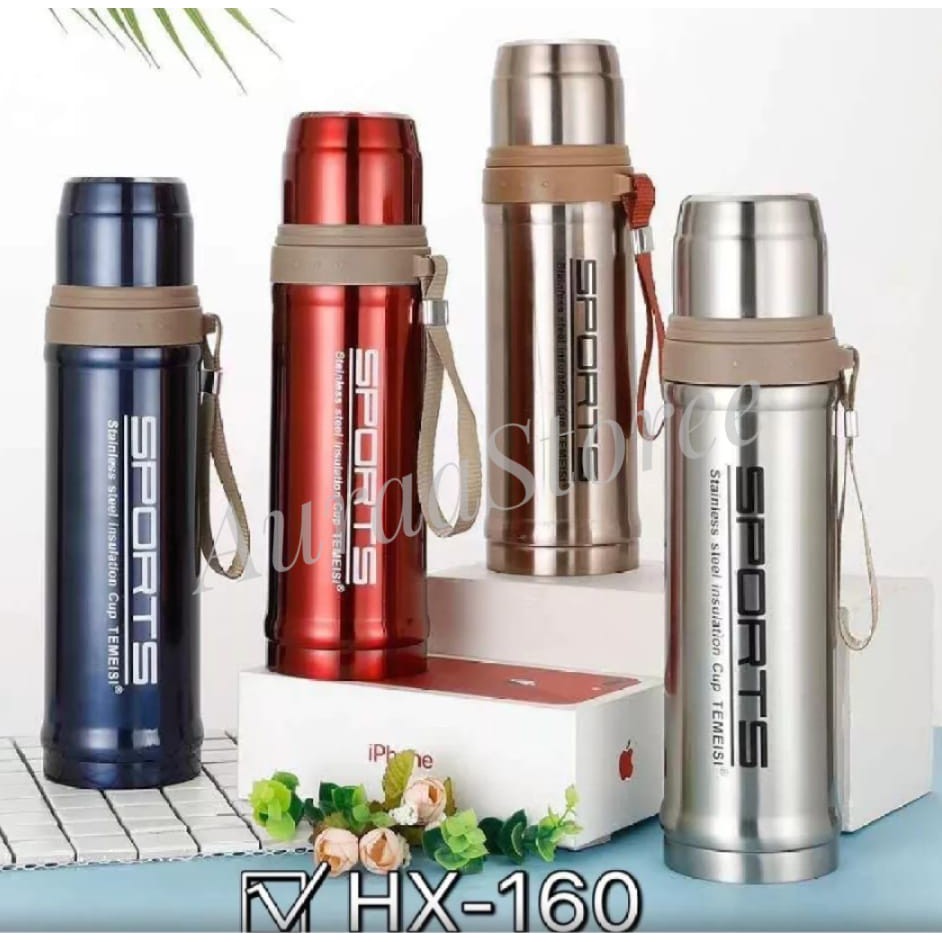 PRODUCT TERBARU DI TOKO KITA Termos botol SPORTS Vacuum Flask Cup bahan Stainless Steel bisa Hot/Col