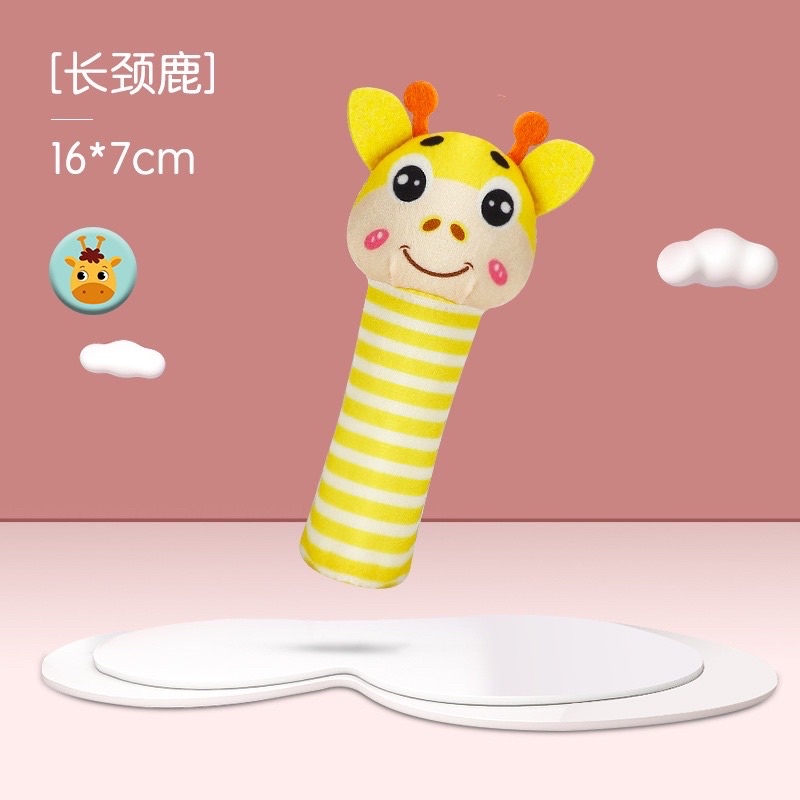 Mainan Tangan Bayi Bunyi /Toy stick / Baby hand Rattle / mainan babi / mainan anak