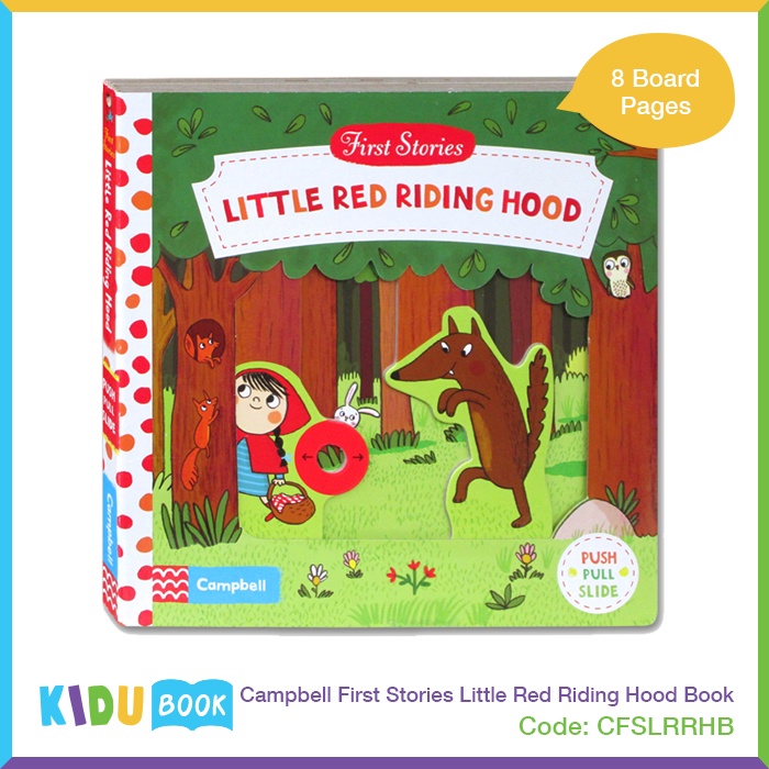 Buku Cerita Bayi dan Anak Campbell First Stories Little Red Riding Hood Book Kidu Toys