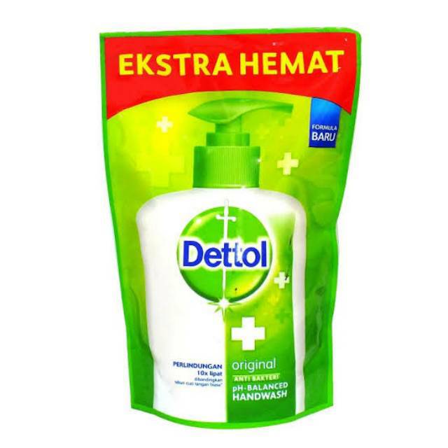 Dettol Hand Wash Sabun  Cuci  Tangan  Refill 200ml Shopee 