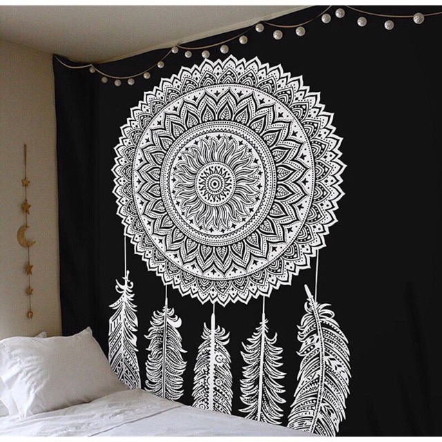 mandala bohemian / mandala tapestry / mandala flamingo