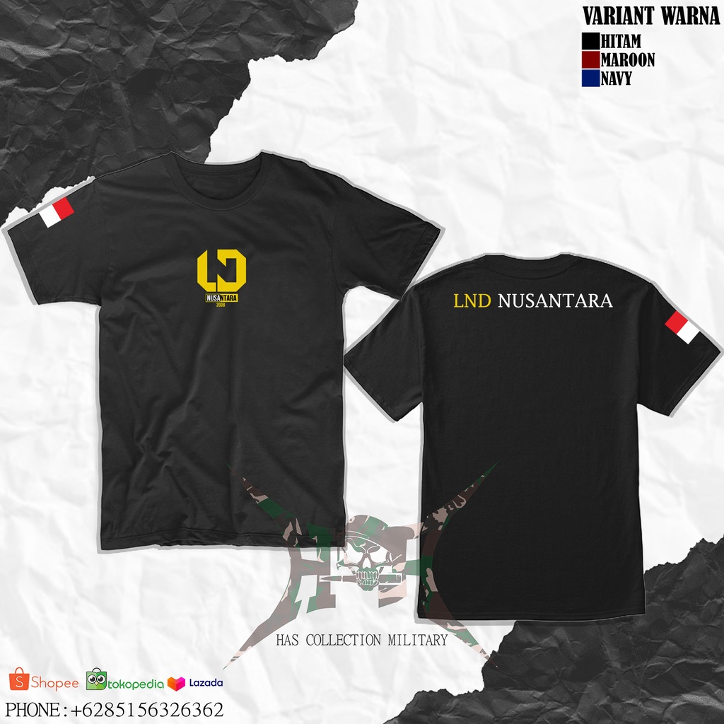 kaos LND nusantara premium