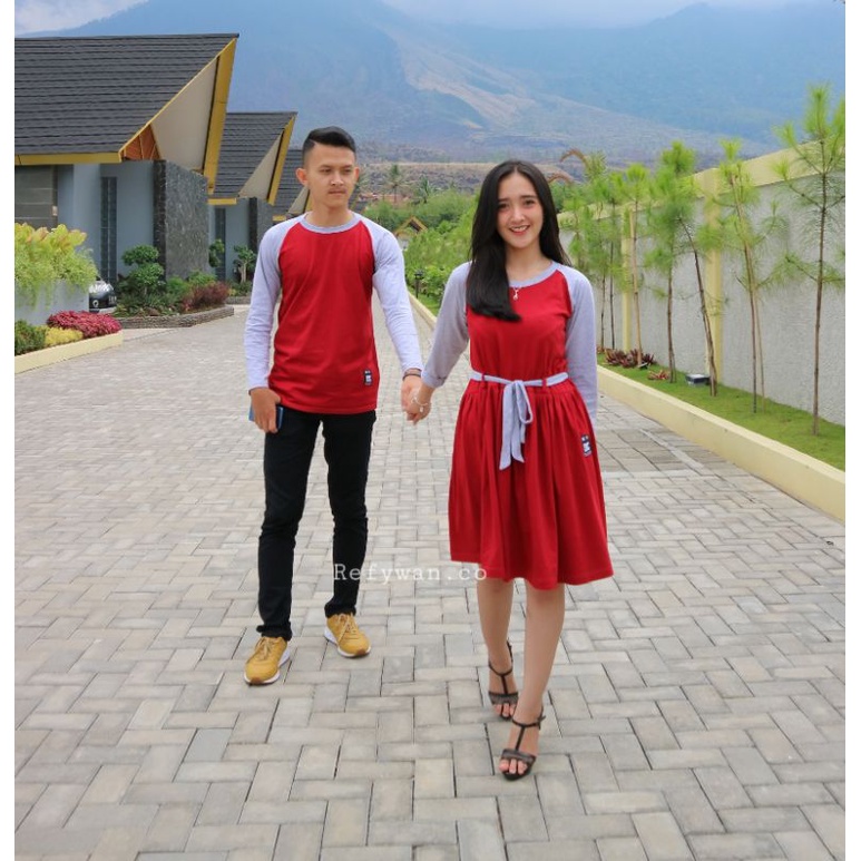 TUNIK RAMPLE COUPLE / DRESS COUPLE / BAJU COUPLE / TUNIK COUPLE / BAJU PASANGAN / KAOS COUPLE / SET 