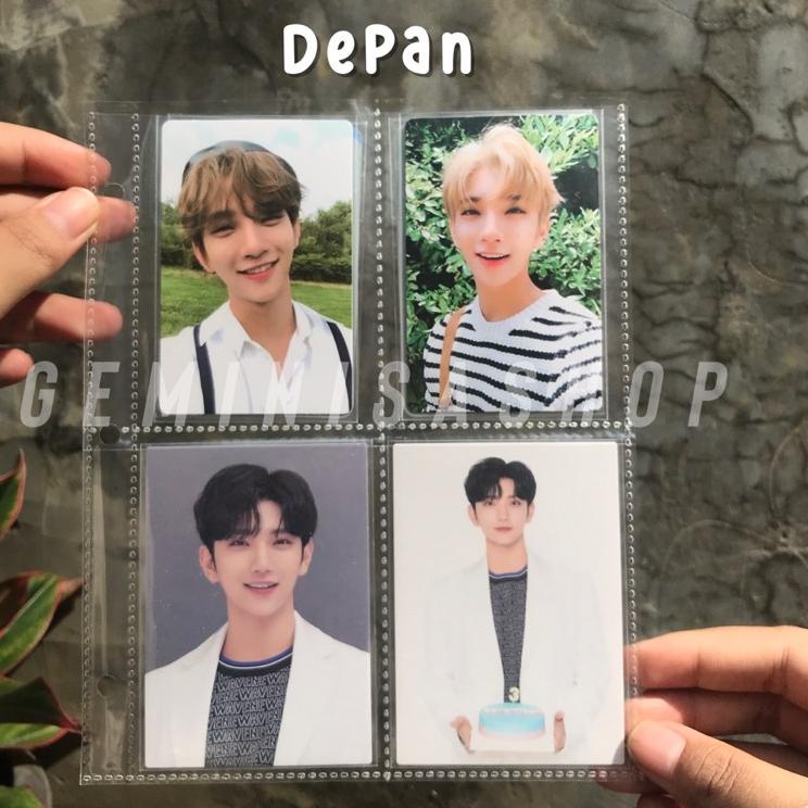 𝕶 [READY] Sleeve 4P / 8P Sultan Page Binder A5 (3 ring) Photocard ↑