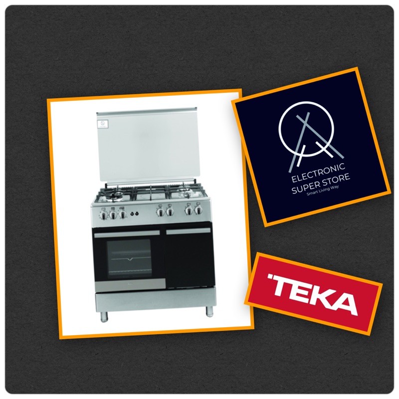 KOMPOR FREESTANDING TEKA FS96F 4G FS96F FREESTANDING GAS COOKER TEKA BIG FLAME