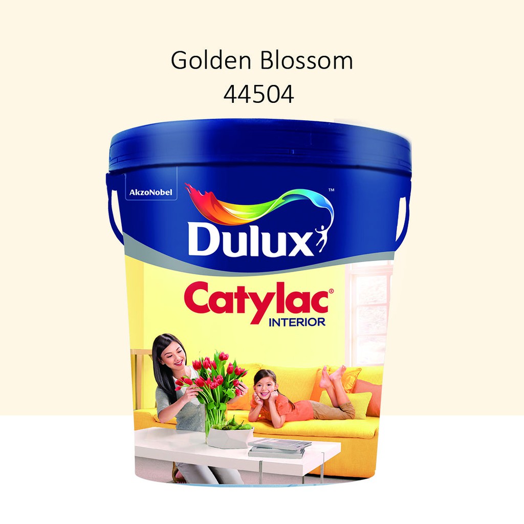 Jual Cat Dinding Dulux Catylac Interior Netto Kg Golden Blossom Shopee Indonesia