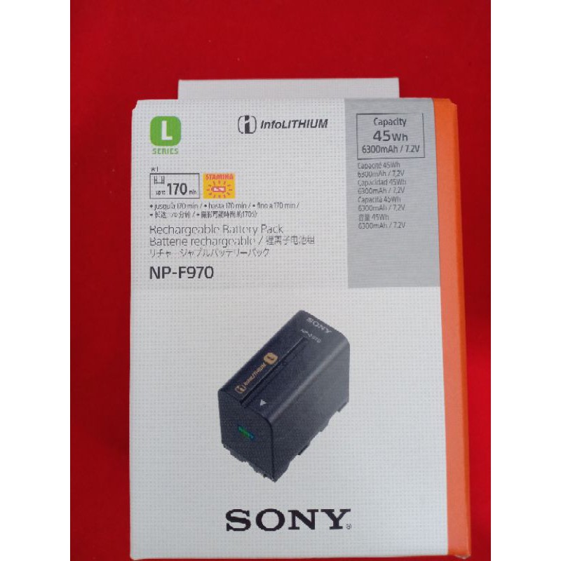 Sony NP-F970 L-Series Info-Lithium Battery Pack Original - Baterai Sony F970