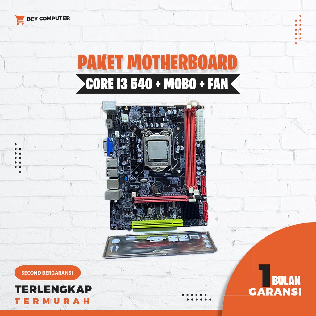 PAKET CORE I3 540 + MOBO H55 SOKET LGA 1156
