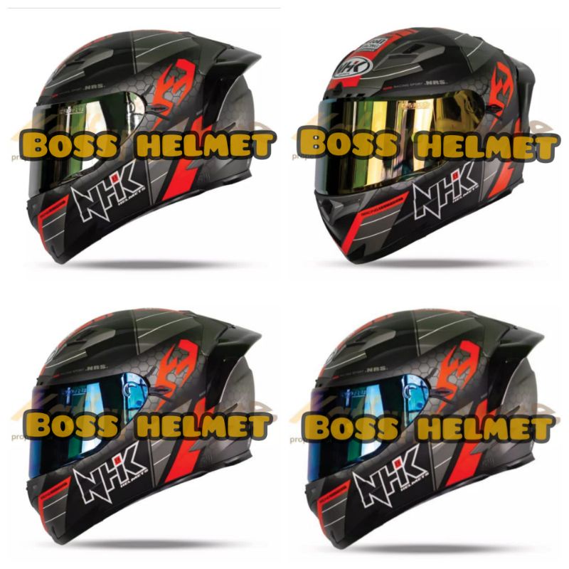 HELM NHK RX 9 FULL FACE MOTIF ORIGINAL