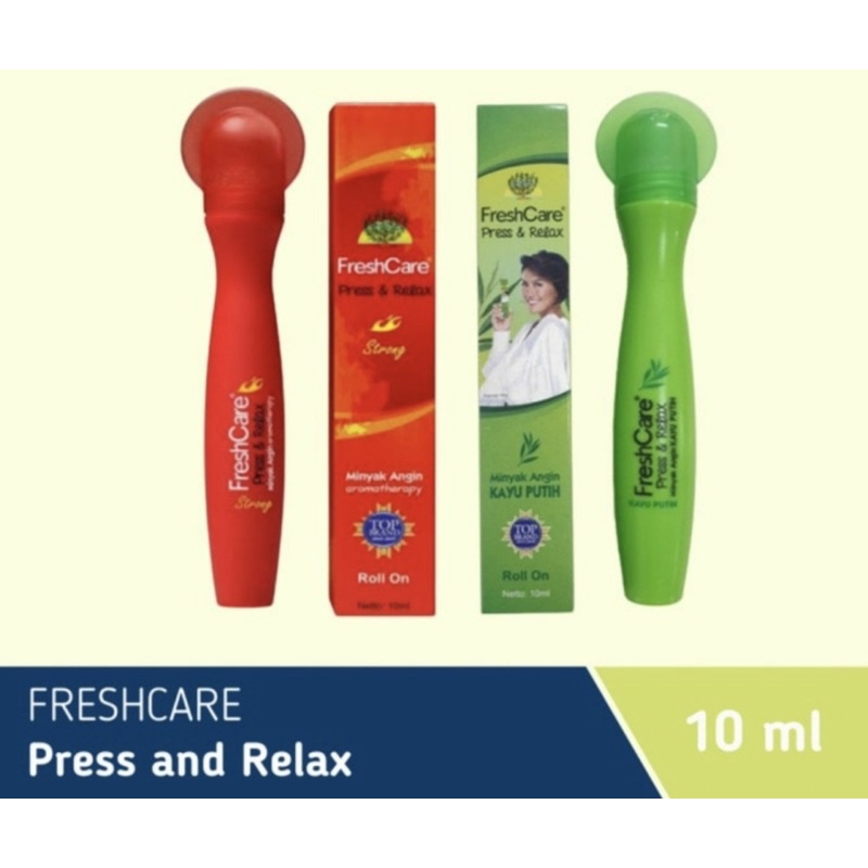 Freshcare press and relax 10 ml ( ngerock and ngeroll pijat )