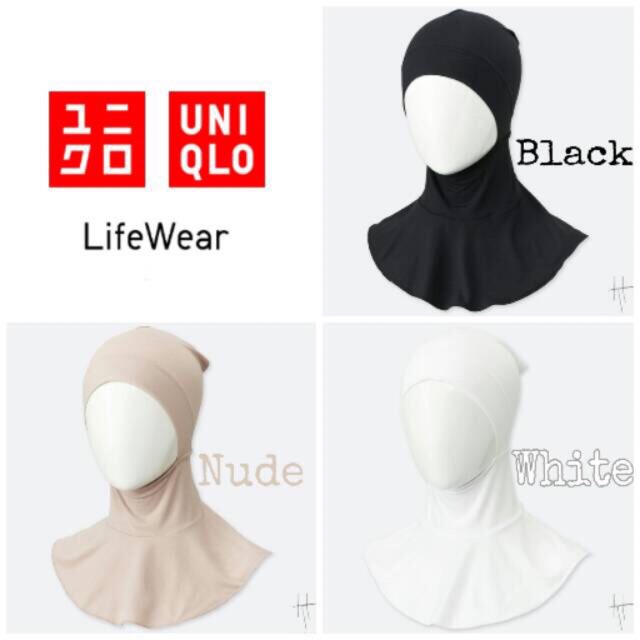 Uniqlo Airism Inner Hijab X Hana Tajima