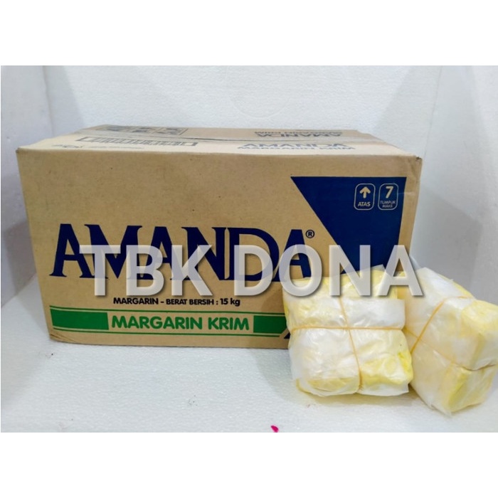 

amanda margarine krim repack 250gr tokomaju1625