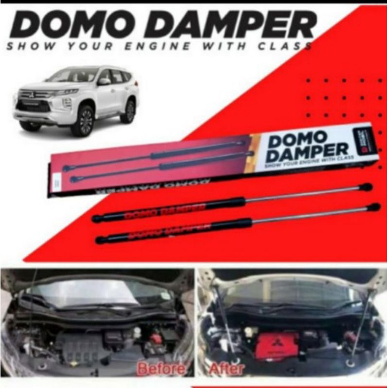 Hidrolis penyangga kap mesin engine hood damper  Pajero sport