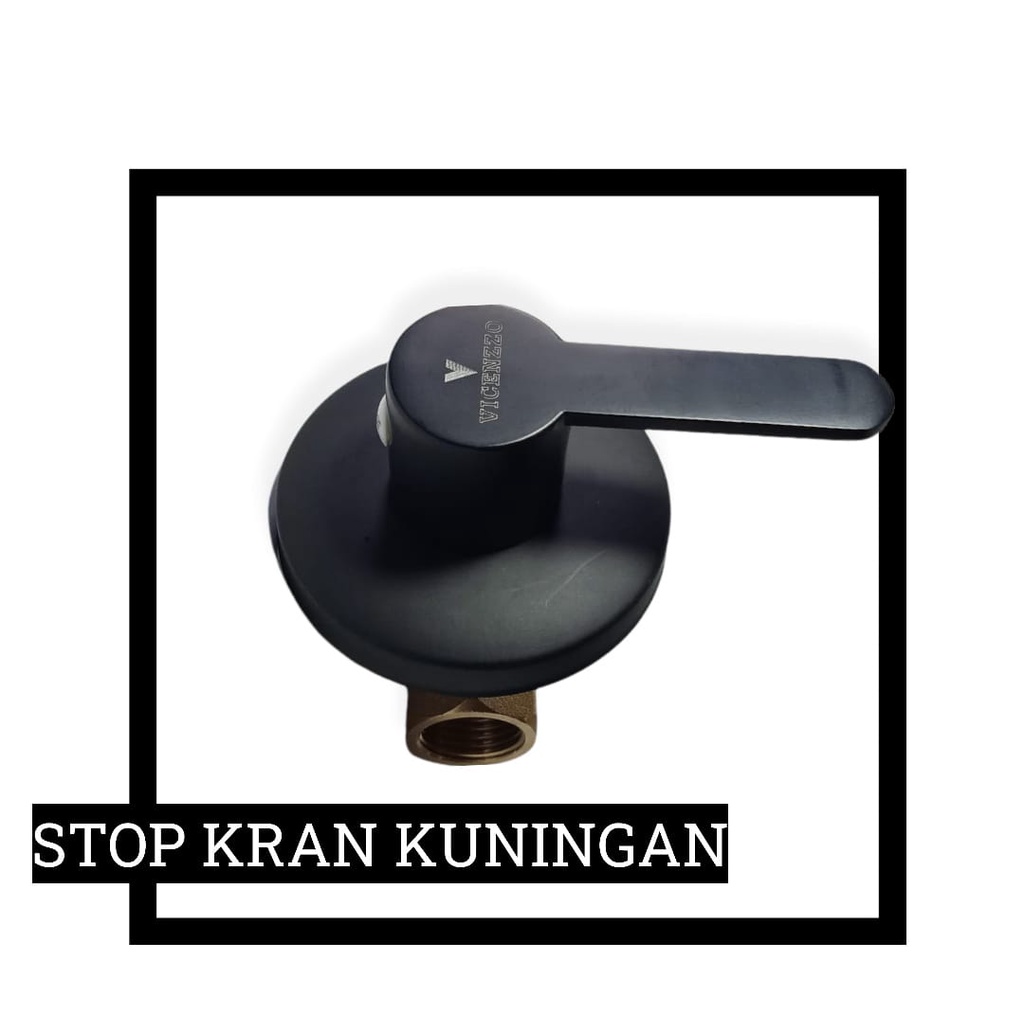 Stop kran Tanam Kuningan Engkol Kran Shower kran Air 1/2 inch