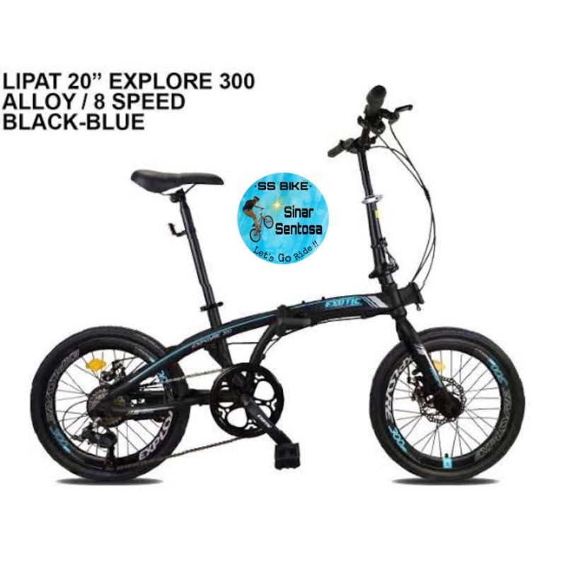 Sepeda Lipat Exotic Explore 300 20"